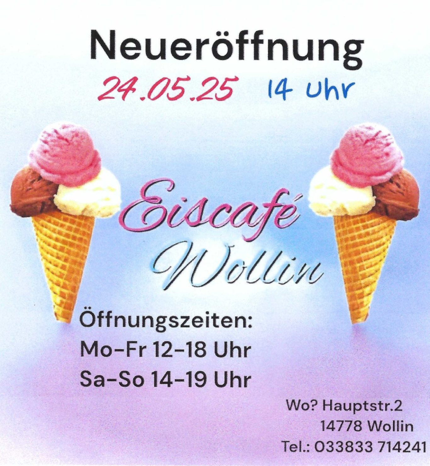 Einkaufsladen mit bildern von getränken lebensmitteln und bekleidung